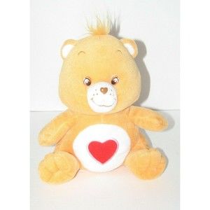 Care Bears TENDERHEART Bear Plush Stuffed Toy 2003